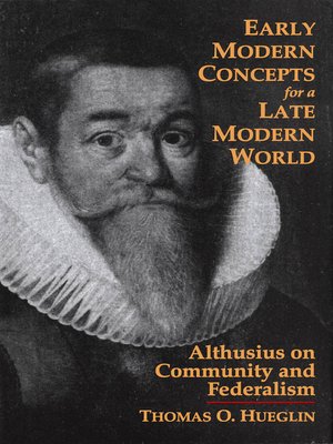 cover image of Early Modern Concepts for a Late Modern World